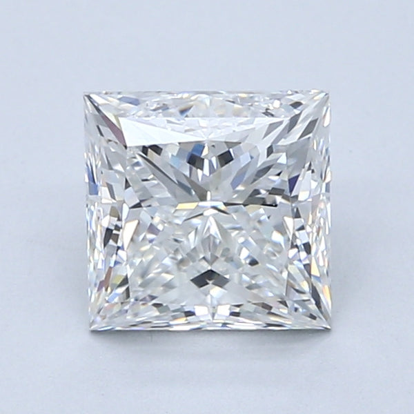 1.71ct PRINCESS, F VVS2 — GIA