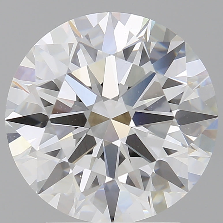 3.09ct Round Lab-Grown Diamond — E VVS2, IGI Certified