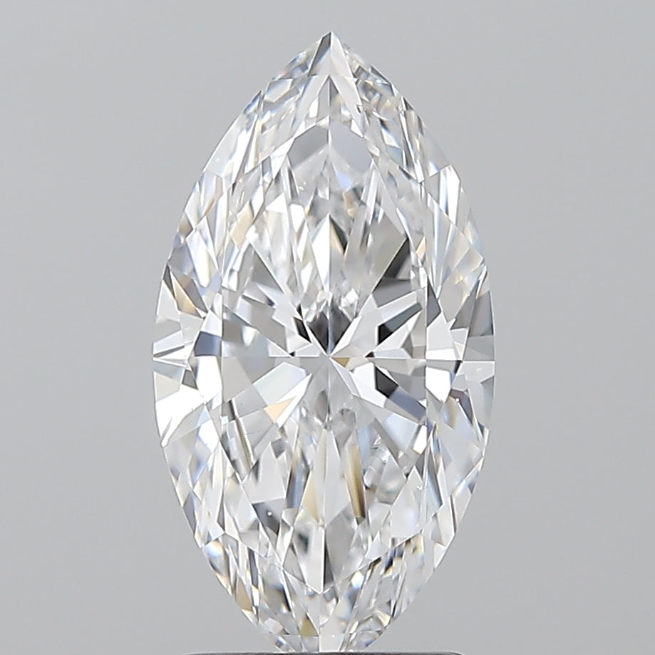 2.01ct Marquise Natural Diamond — D SI1, GIA Certified