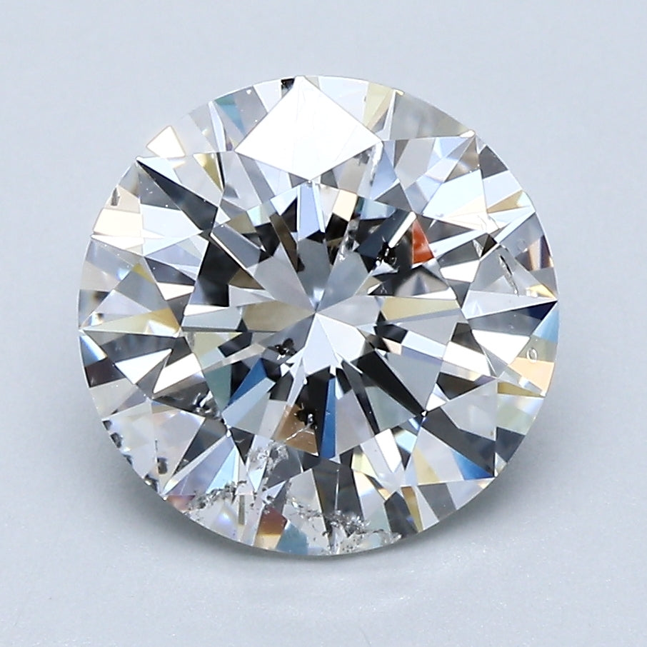 3.01ct Round, E SI2 — GIA — Laura Milman New York