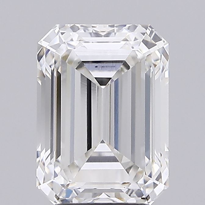 3.25ct Emerald Lab-Grown Diamond — F VVS2, IGI Certified