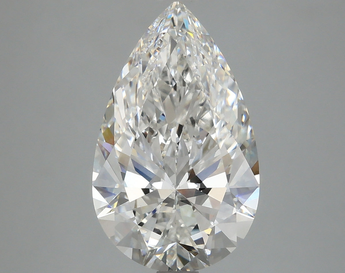 4.33ct Pear, F VS1 — IGI