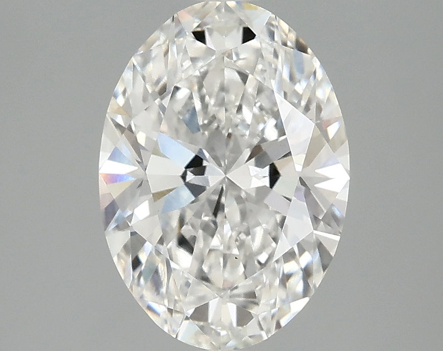 2.1ct Oval Lab-Grown Diamond — F VS1, IGI Certified