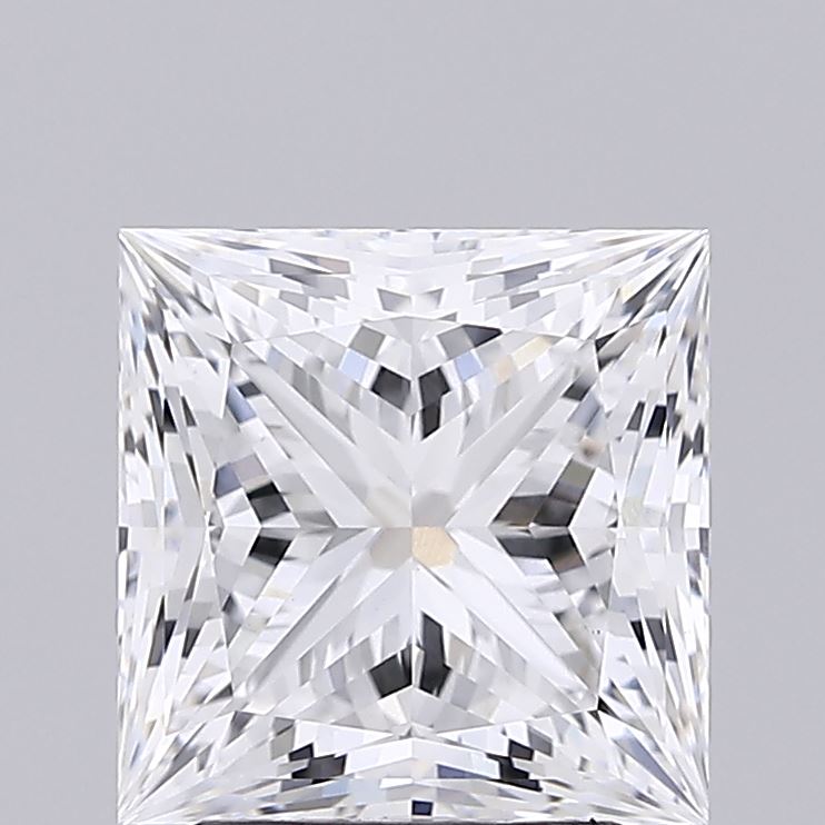 3.17ct Princess, D VS1 — GIA