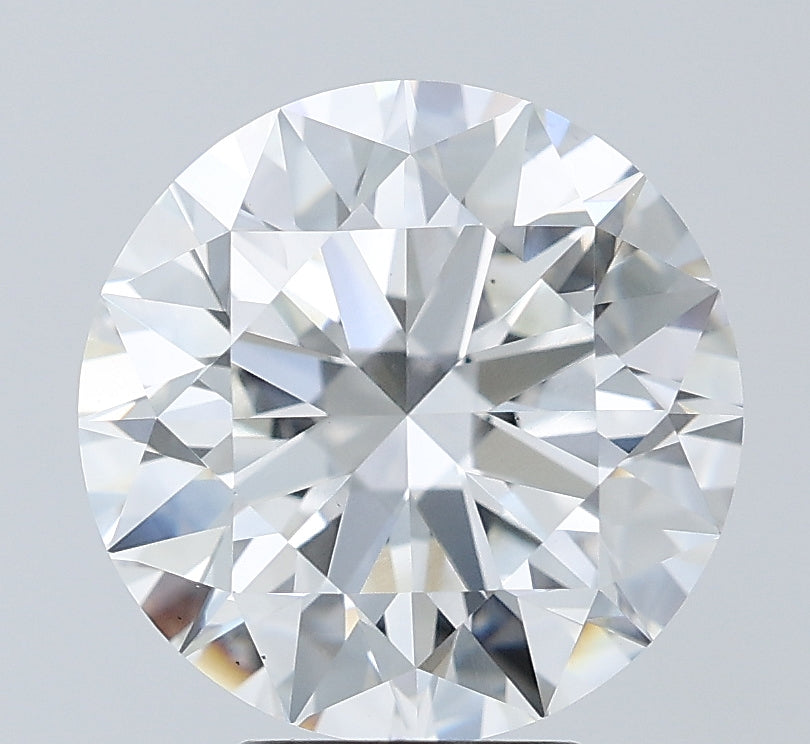 4.53ct Round, F VS2 — IGI