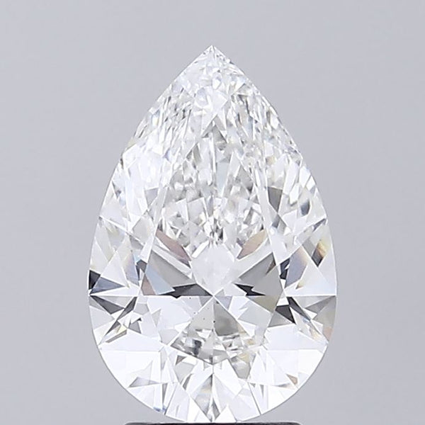 2.55ct Pear Lab-Grown Diamond — E VS1, IGI Certified