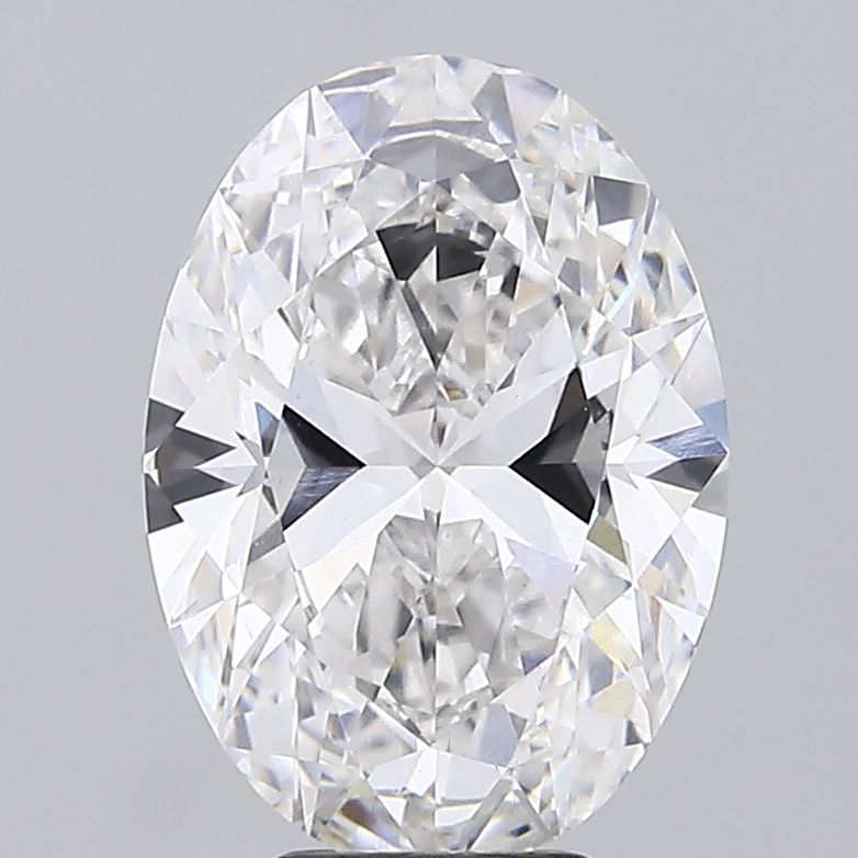 5.73ct Oval, F VVS2 — IGI