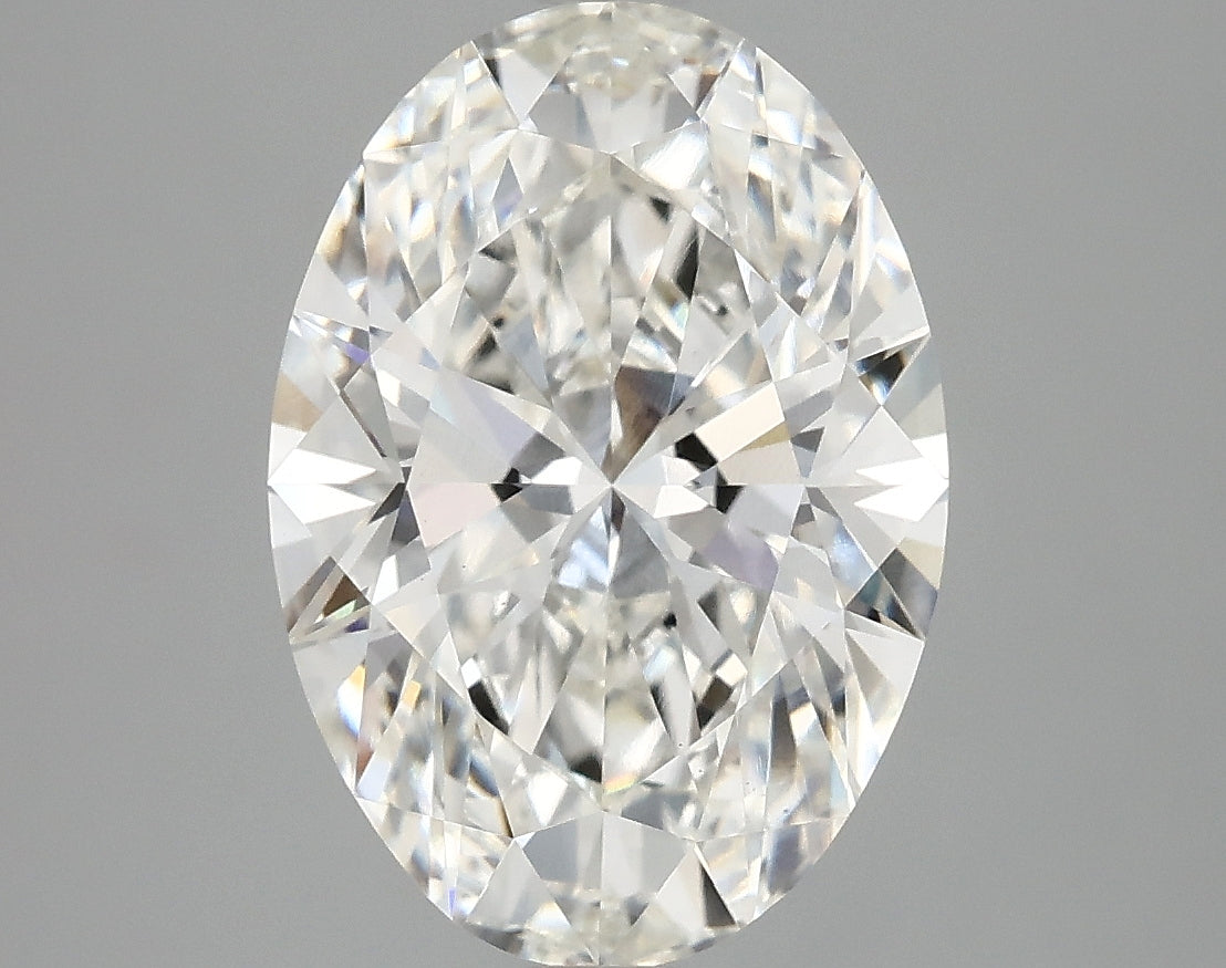 3.77ct Oval, F VS1 — IGI