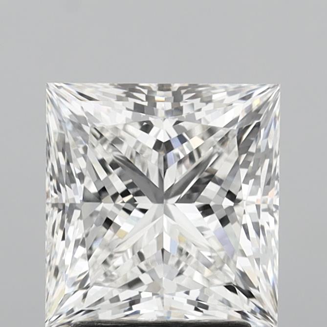 3.09ct Princess, F VVS2 — IGI