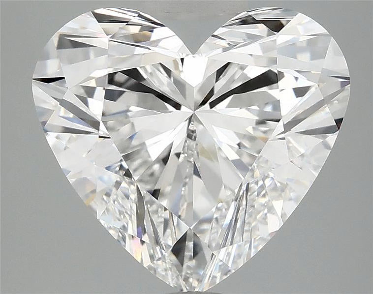 4.08ct Heart, F VVS2 — IGI