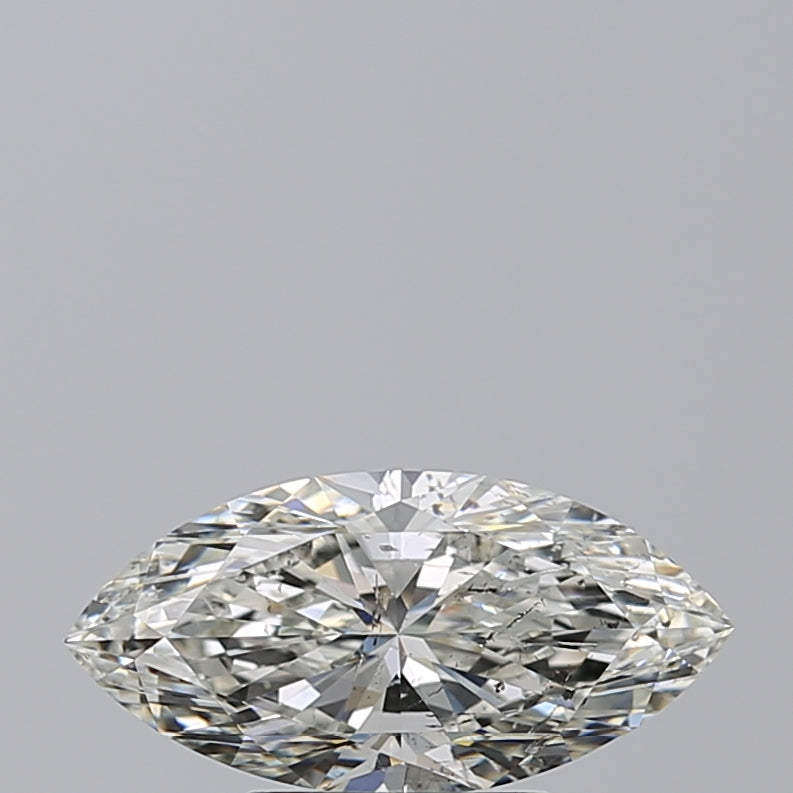 2.01ct Marquise Natural Diamond — I SI2, GIA Certified