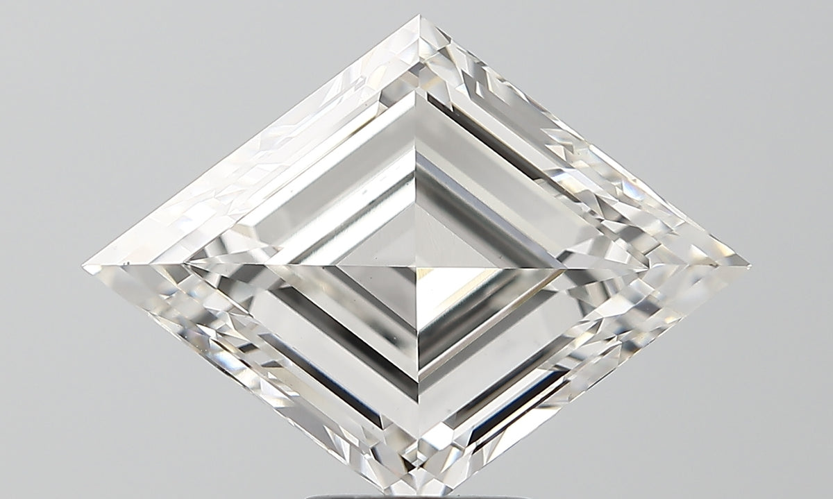 6.96ct Lozenge, F VS1 — IGI