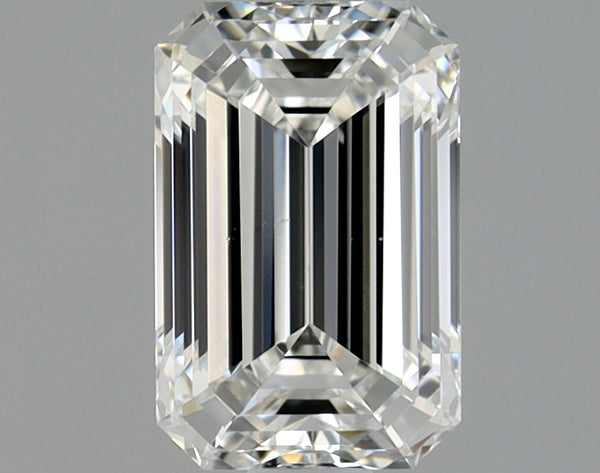 1.0ct EMERALD, F VS2 — GIA