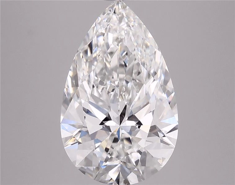 3.2ct Pear, F VS1 — IGI