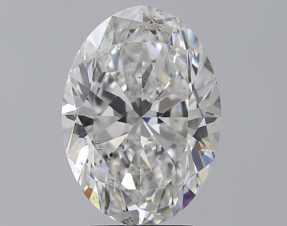 3.51ct Oval Natural Diamond — F SI1, GIA Certified
