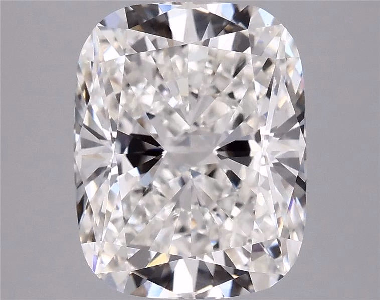 3.35ct Cushion Lab-Grown Diamond — F VVS2, IGI Certified