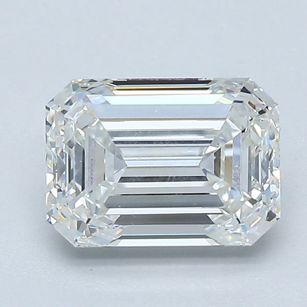 2.01ct EMERALD, H VVS1 — GIA