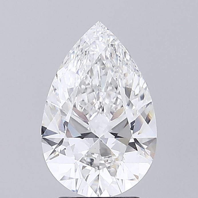 2.55ct Pear Lab-Grown Diamond — E VS1, IGI Certified