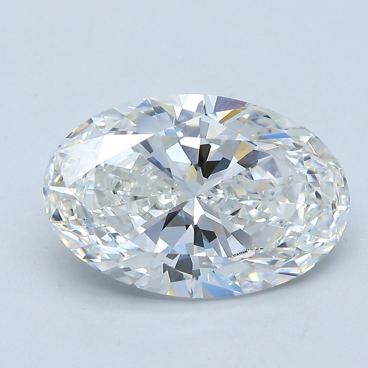 5.03ct Oval, F VS2 — IGI