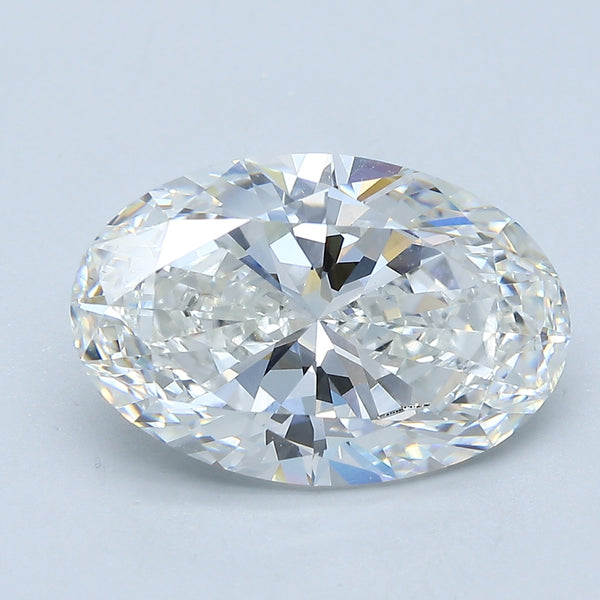 5.03ct Oval, F VS2 — IGI
