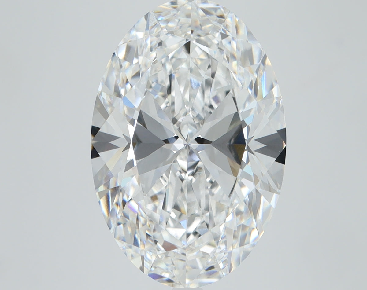 4.39ct Oval, D VVS2 — IGI