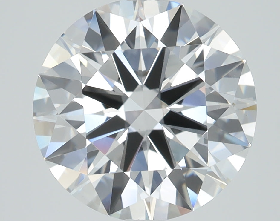 3.41ct Round, E VVS2 — IGI