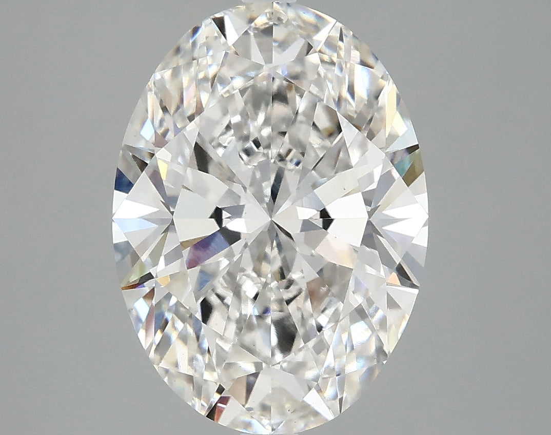 4.1ct Oval, F VS1 — IGI