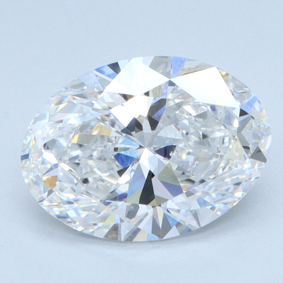 1.9ct Oval, D VS2 — IGI