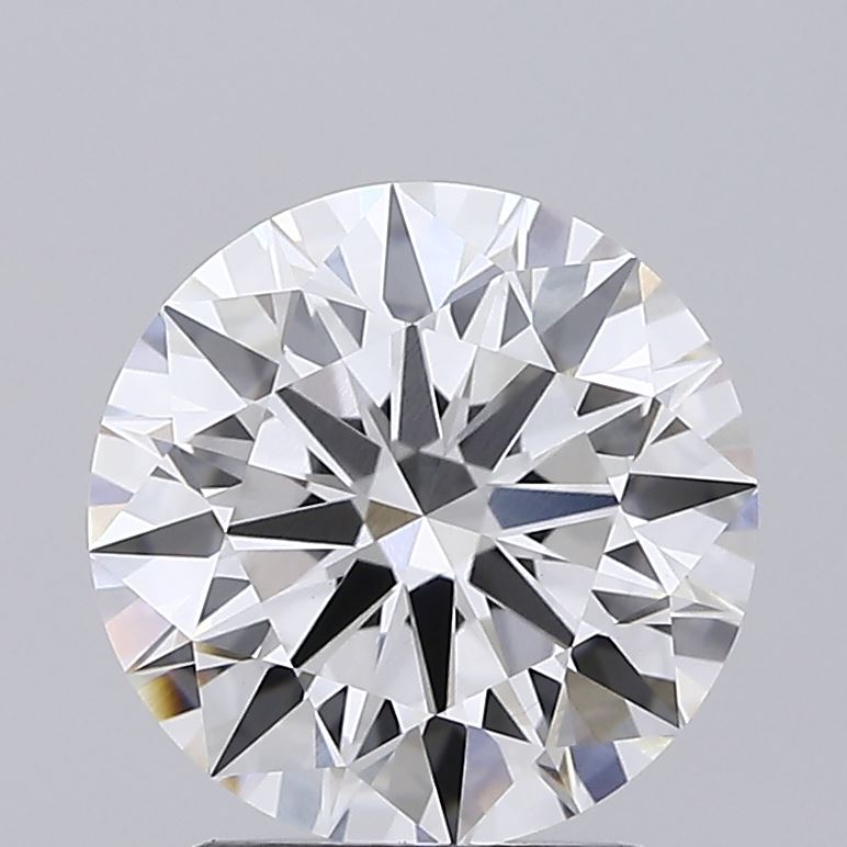 2.22ct Round, E VVS2 — IGI
