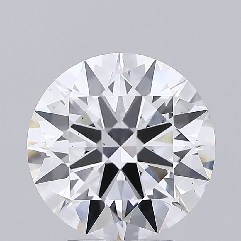 3.12ct Round, D VS2 — IGI