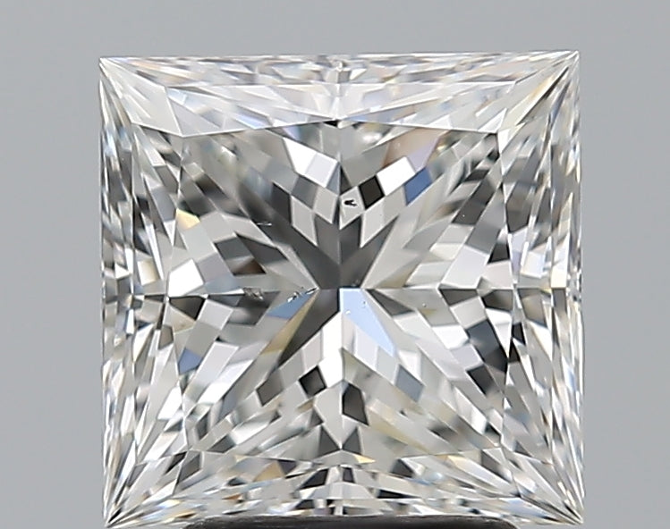 3.01ct Princess Natural Diamond — G SI1, GIA Certified