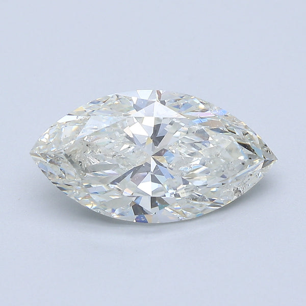 3.0ct MARQUISE, H SI2 — GIA