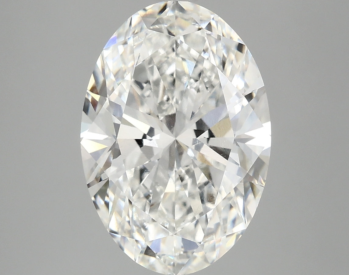 4.21ct Oval Lab-Grown Diamond — F VVS2, IGI Certified