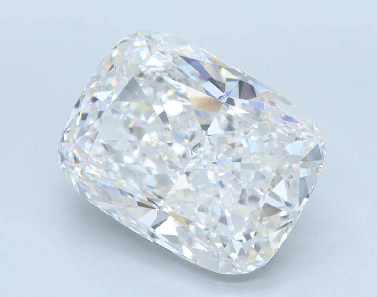 5.08ct Cushion, F VVS2 — IGI