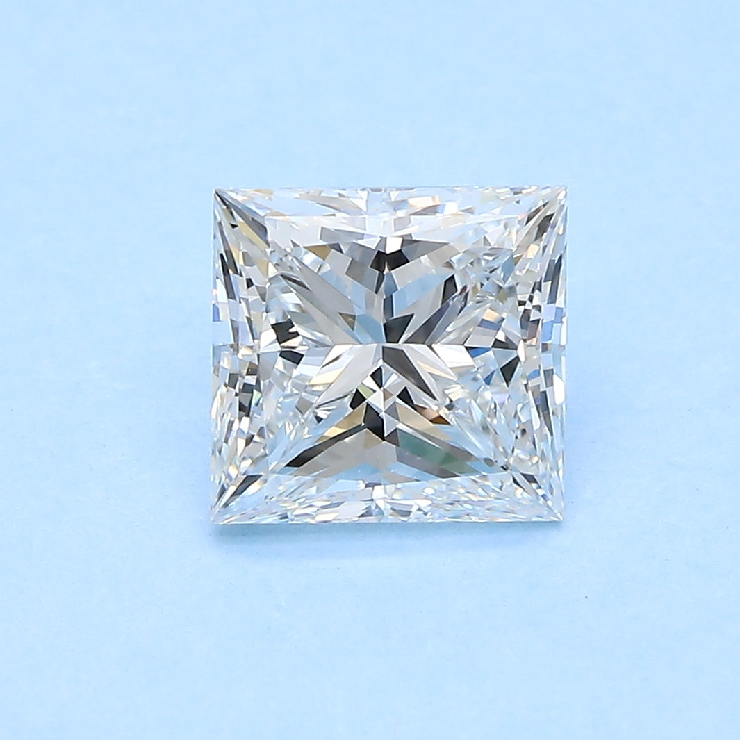 2.02ct Princess Natural Diamond — E VS1, GIA Certified