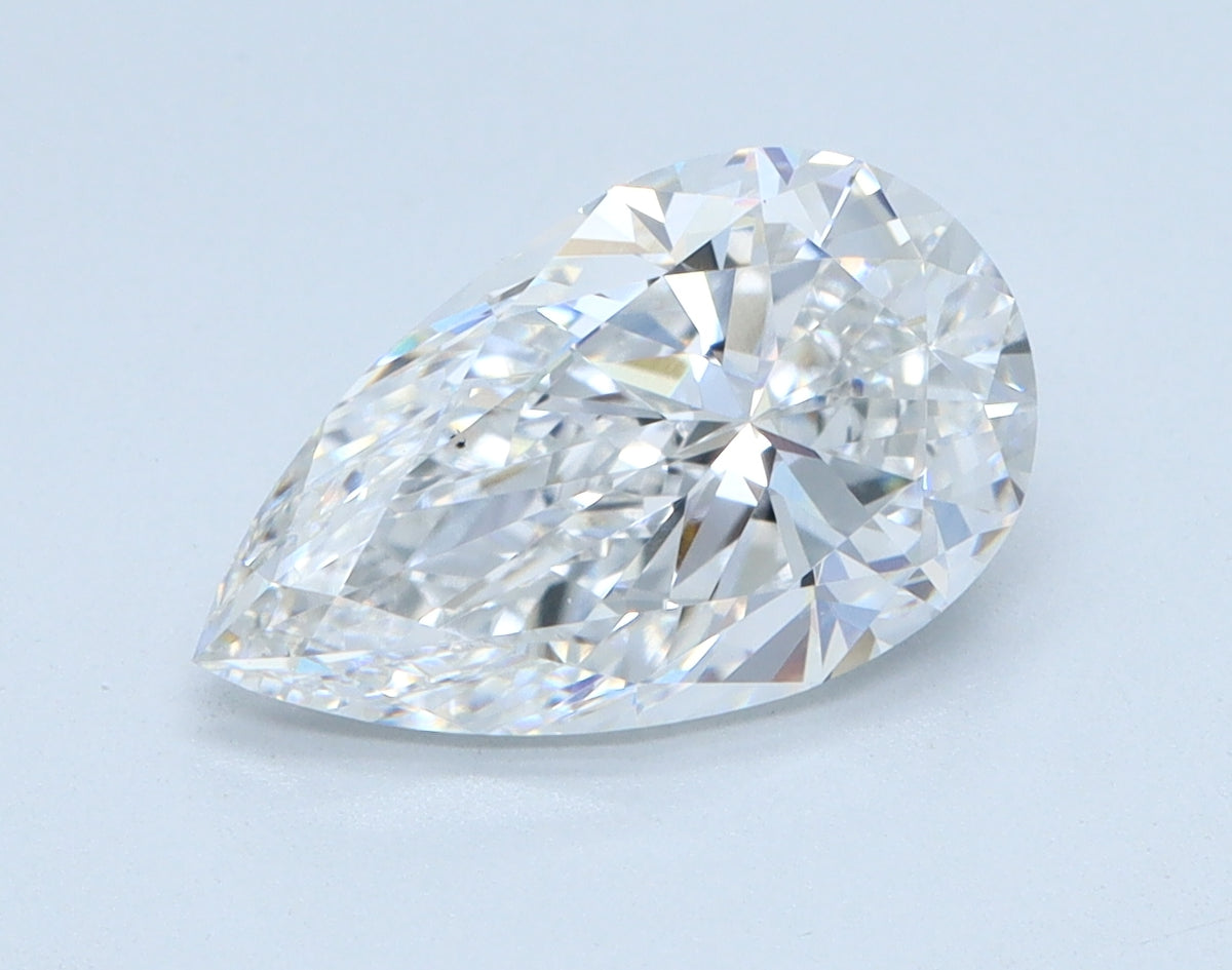 2.01ct Pear, E VS2 — IGI