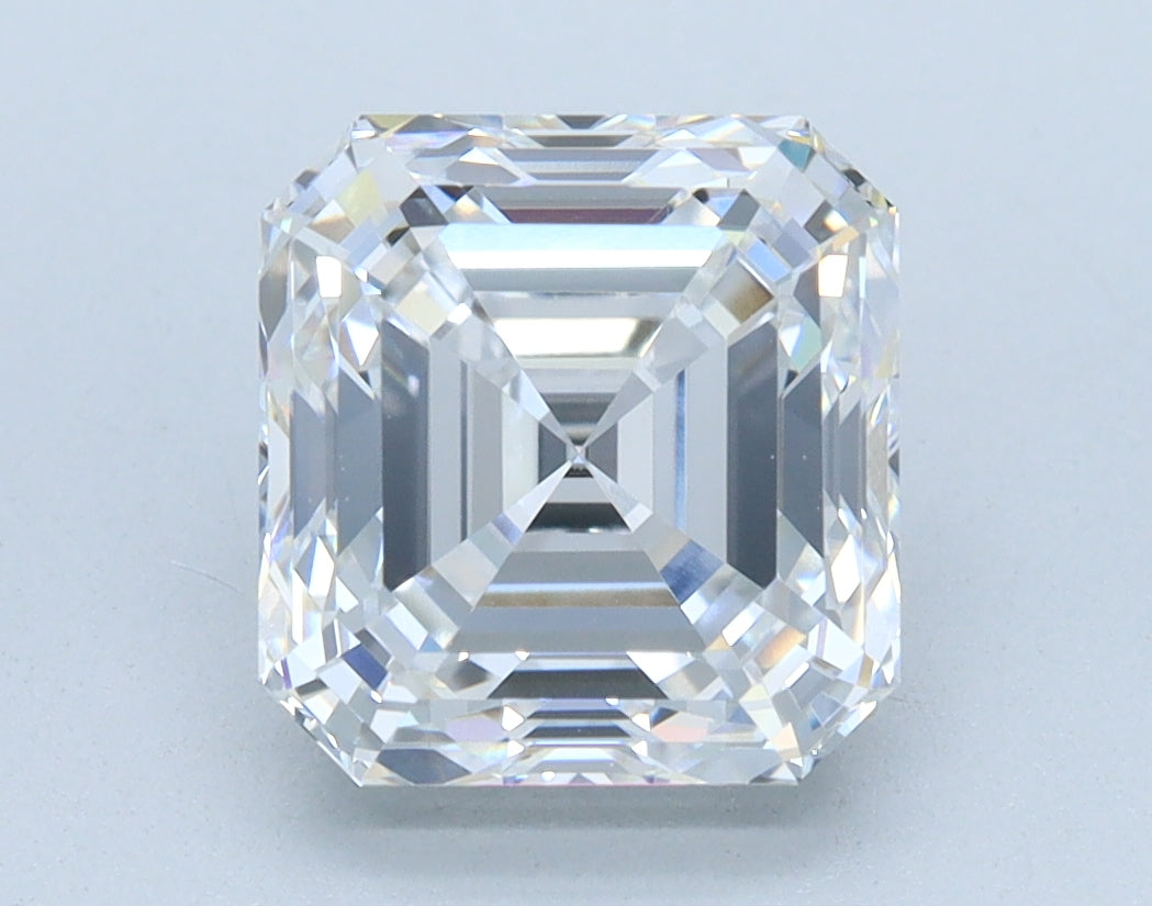 2.5ct Asscher, D VVS2 — IGI