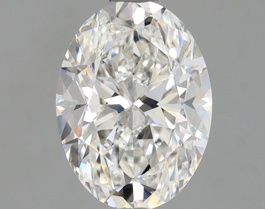 1.01ct Oval, F VS2 — GIA