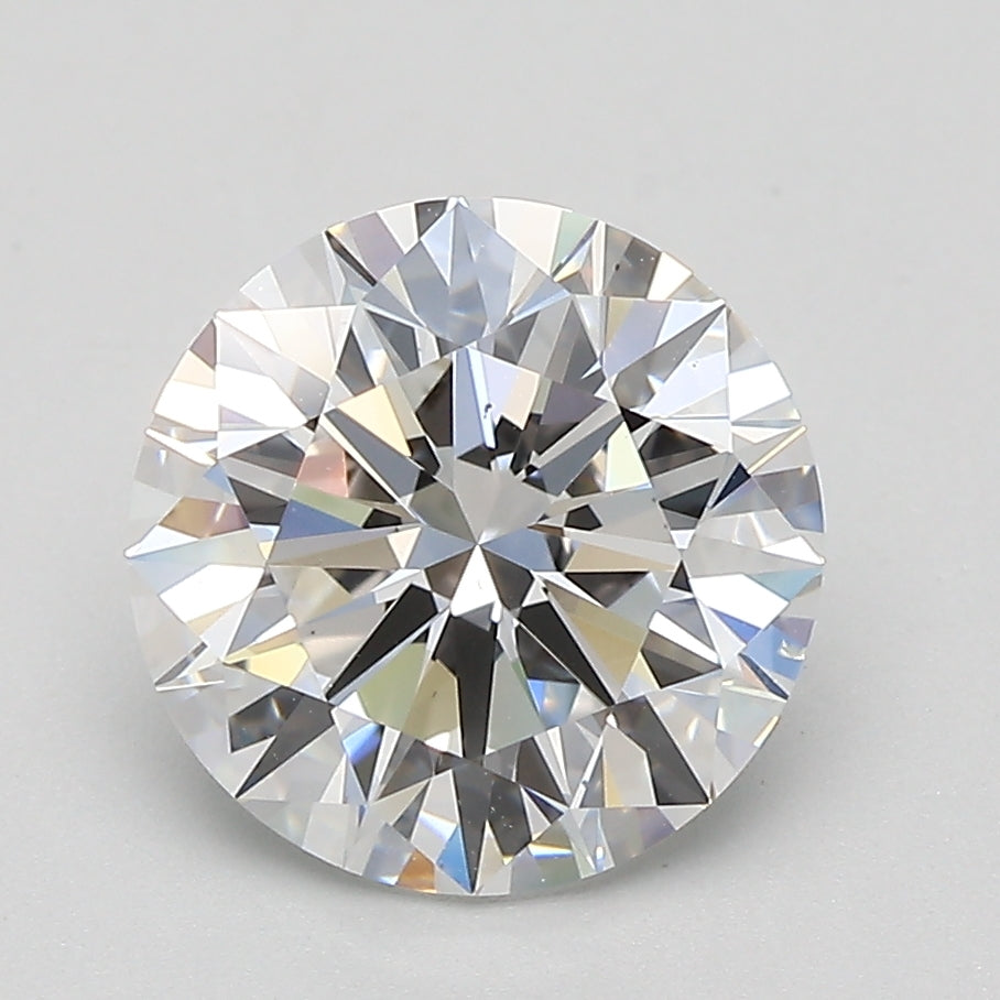 2.57ct Round Natural Diamond — E VS2, GIA Certified
