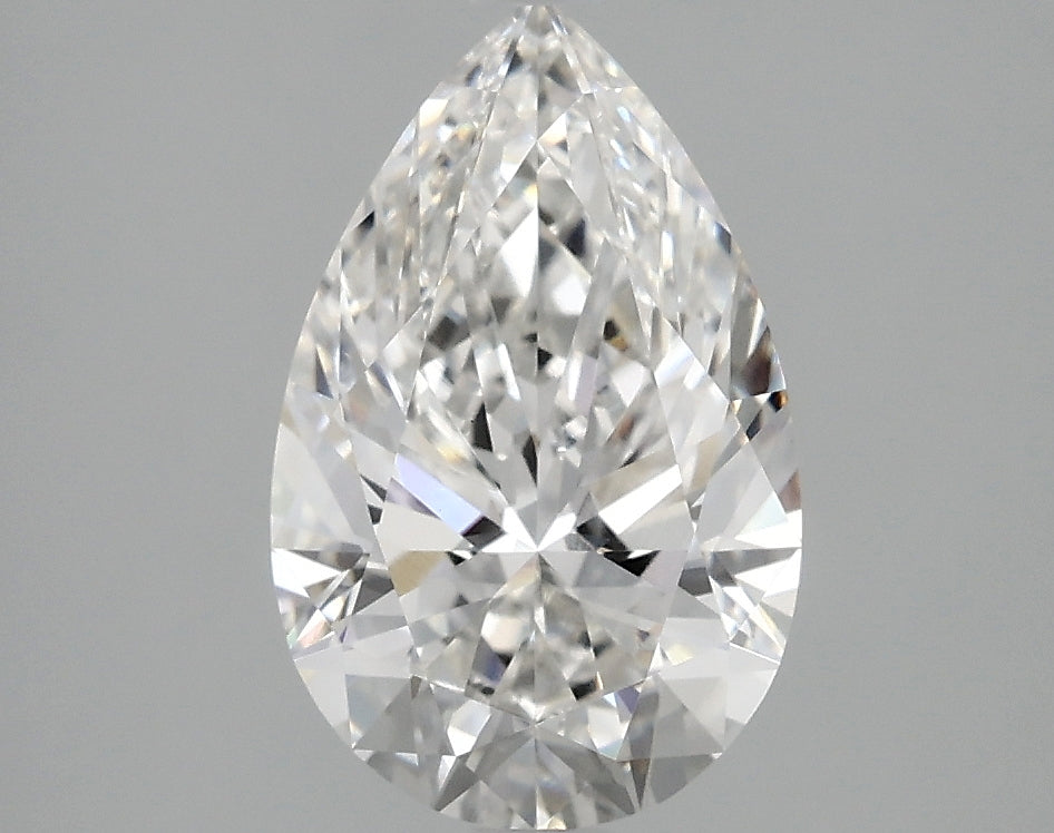 2.21ct Pear, F VVS2 — IGI