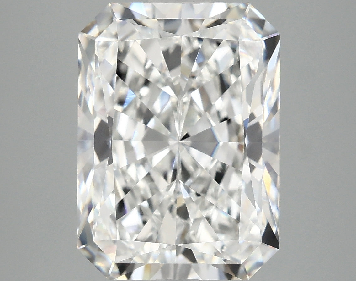 5.08ct Radiant, F VVS1 — IGI