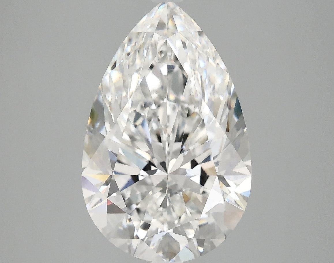 3.9ct Pear, F VS1 — IGI