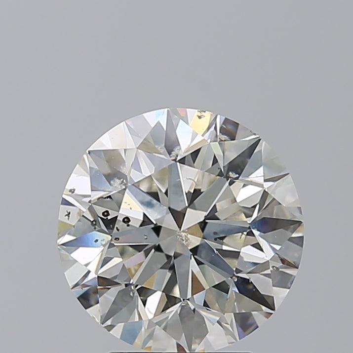 3.5ct Round Natural Diamond — I SI2, GIA Certified