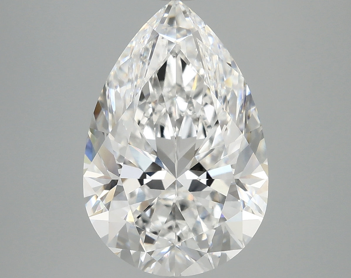 5.04ct Pear, D VVS2 — IGI