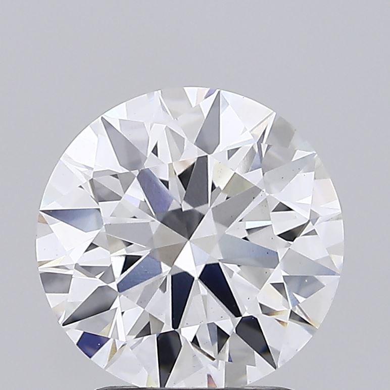 2.1ct Round, D VS1 — IGI