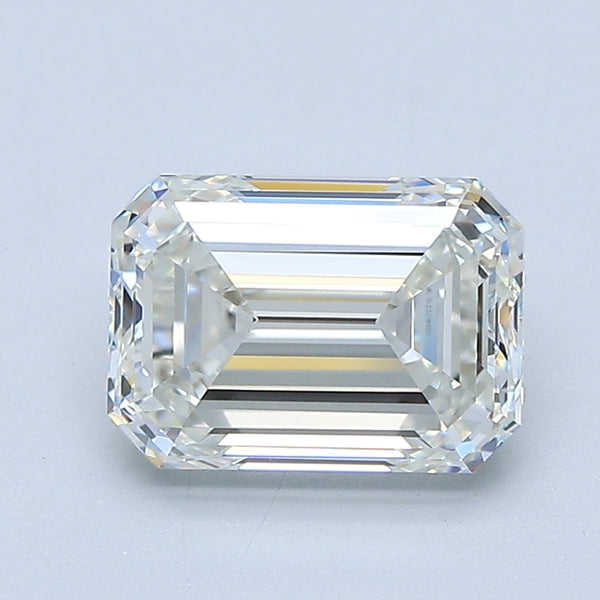 2.01ct EMERALD, I VS1 — GIA