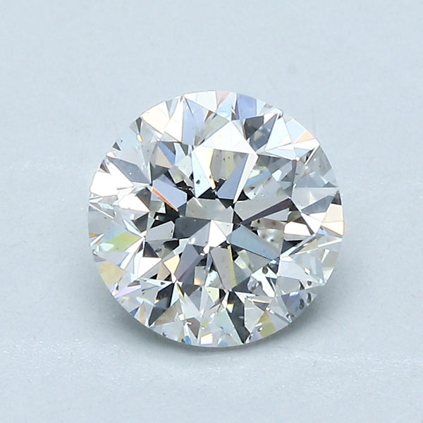 1.5ct Round, F SI1 — GIA