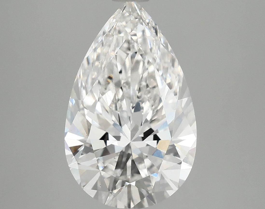 3.1ct Pear Lab-Grown Diamond — F VS1, IGI Certified