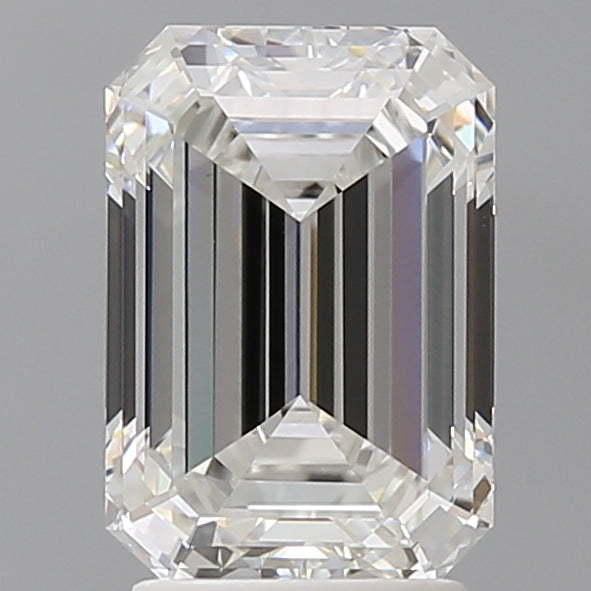3.09ct Emerald Lab-Grown Diamond — F VS1, IGI Certified