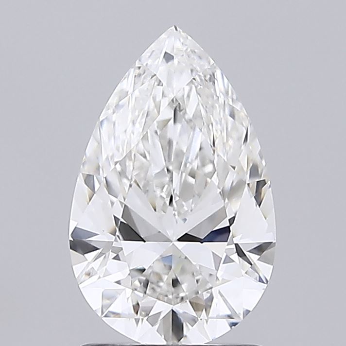 1.5ct Pear, F VVS2 — IGI